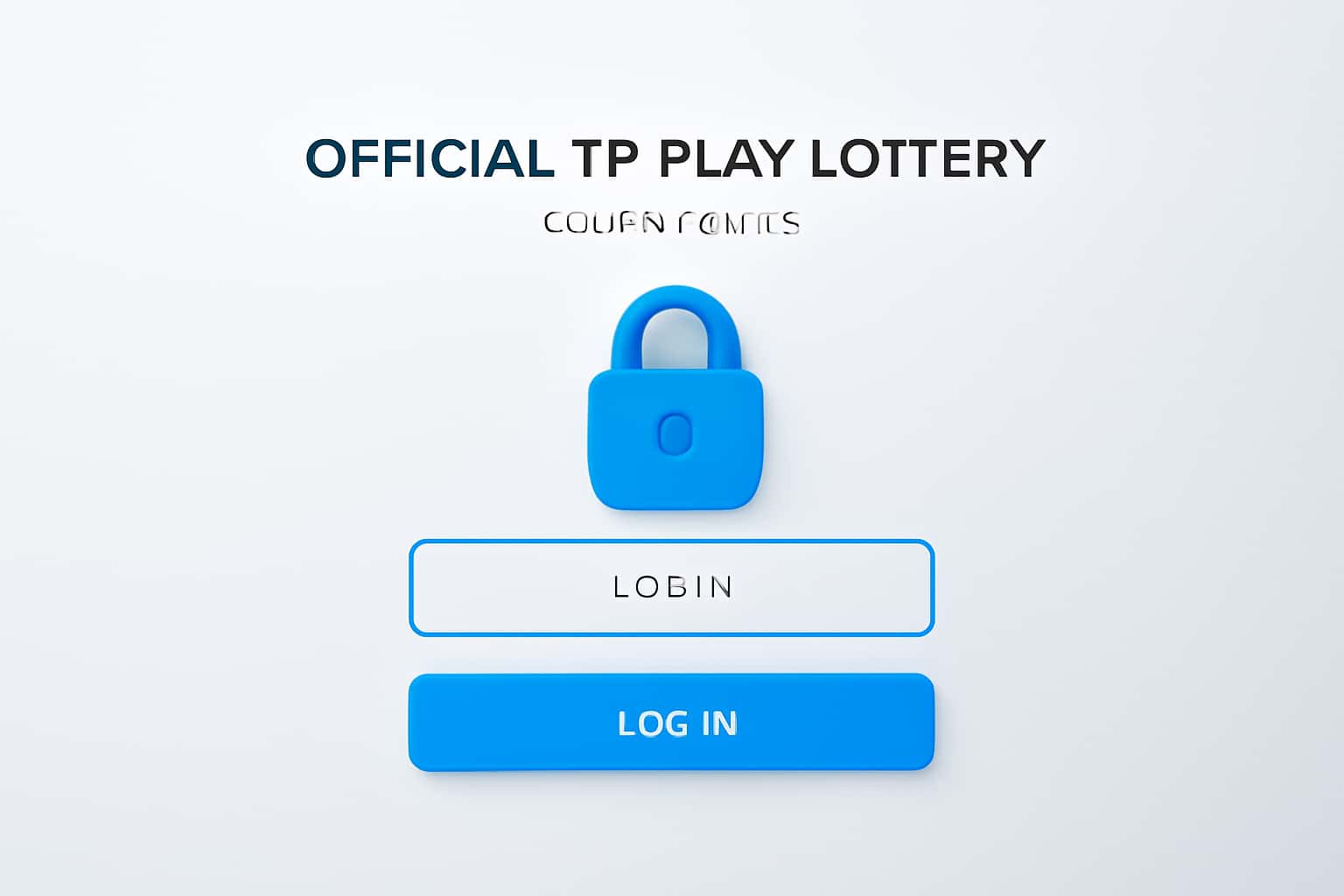 Official Tp Play Lottery Login Portal Interface