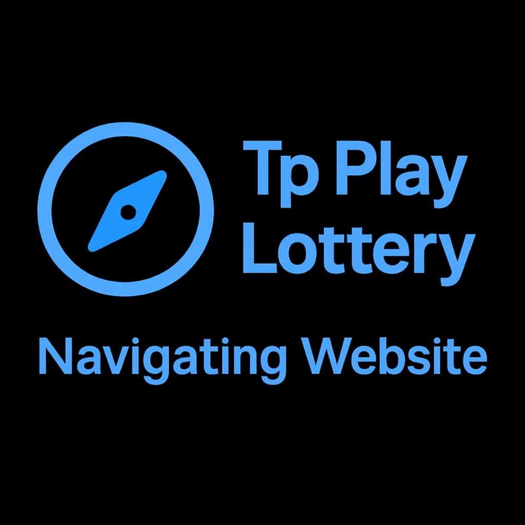 Professional badge icon for Navigating Tp Play Lottery Website.