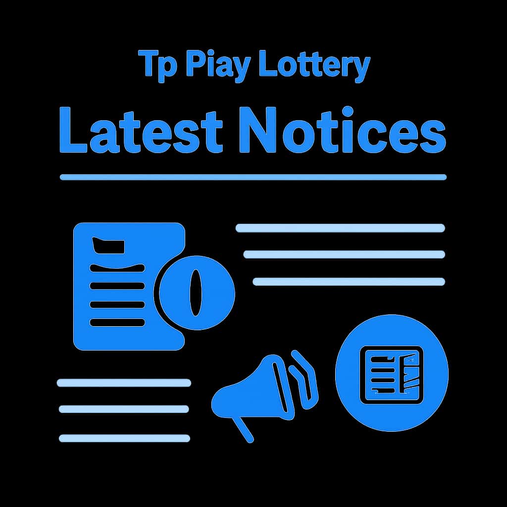 Illustrative diagram for Latest Tp Play Lottery Notices.