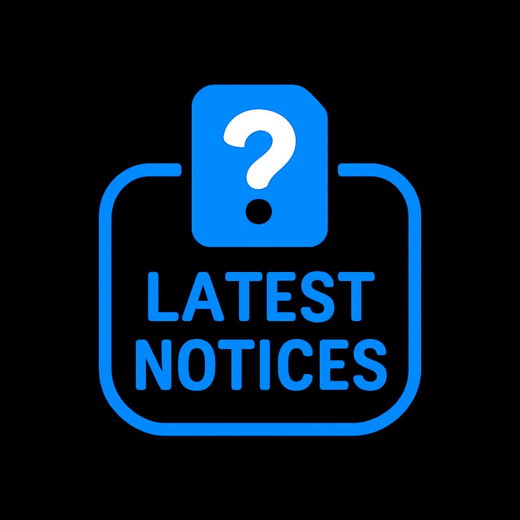 Icon representing Latest Tp Play Lottery Notices.