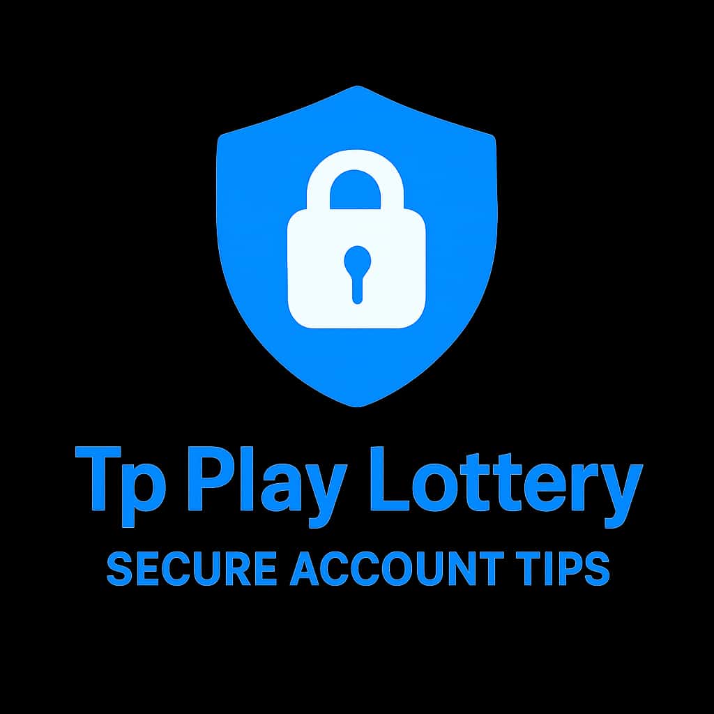 An icon representing security tips for Tp Play Lottery accounts.