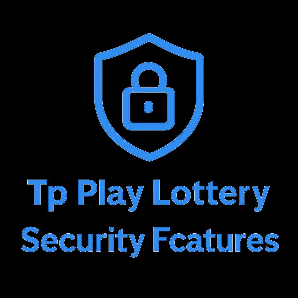 A professional badge symbolizing Tp Play Lottery's security features.