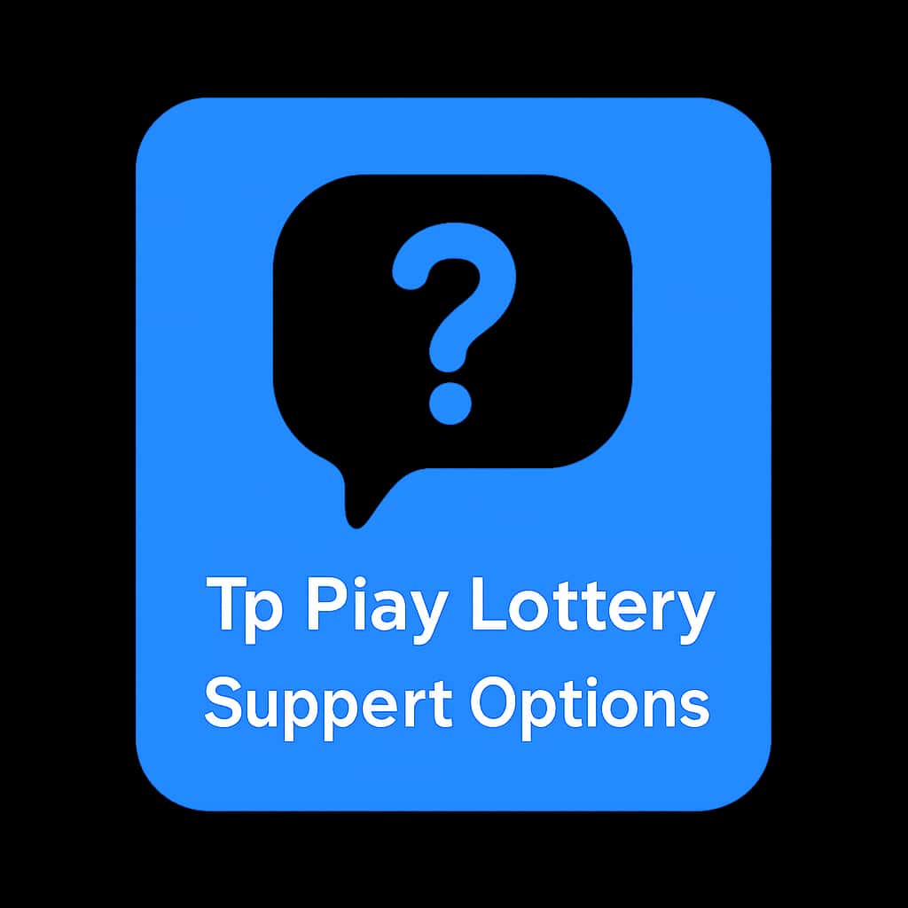 Icon representing Tp Play Lottery Support Options.