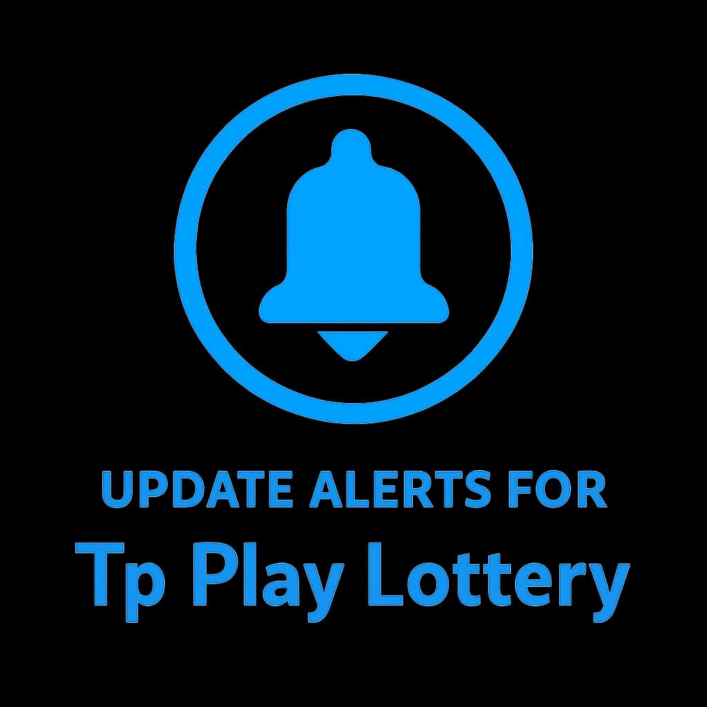 An icon representing update alerts for Tp Play Lottery.