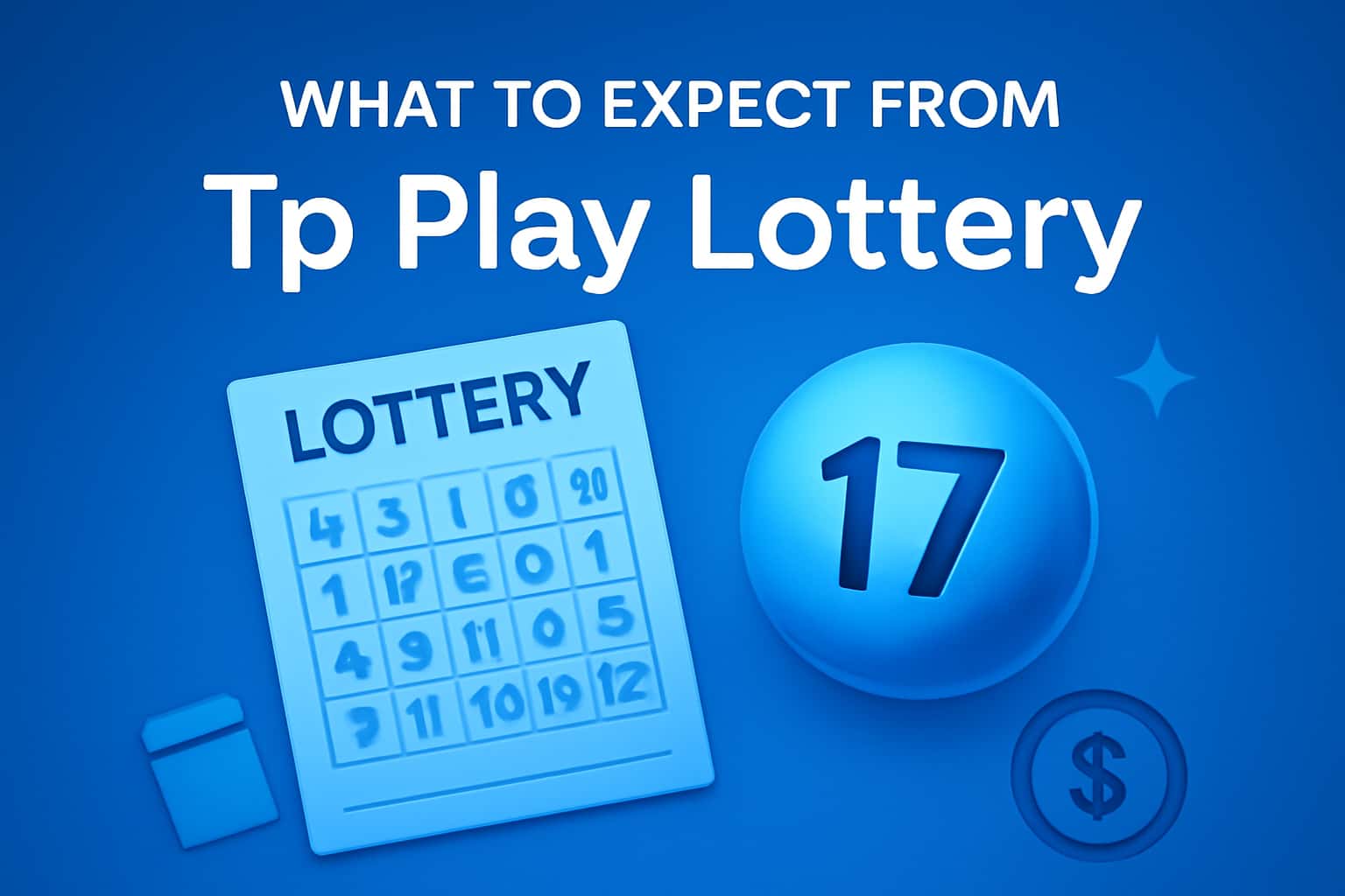 Informative overview of Tp Play Lottery with the text prominently displayed.